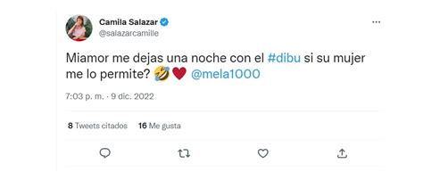 La Aclaraci N De Camila Salazar Tras Su Comentario Hot Sobre El Dibu