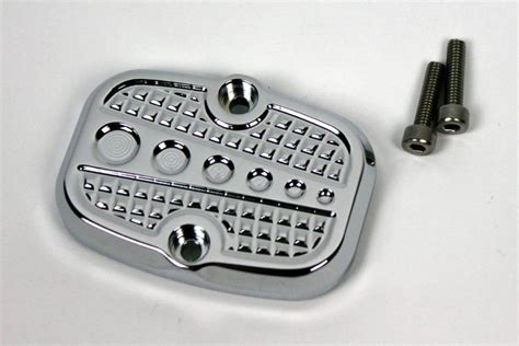 Chrome E O Rear Brake Master Cylinder Cover For Harley Touring Show