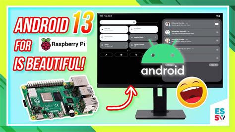 How To Install Android 13 To Raspberry Pi 4 Youtube