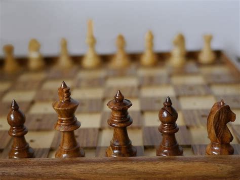 Blind Chess Set Wooden Braille Chess Board Set Etsy