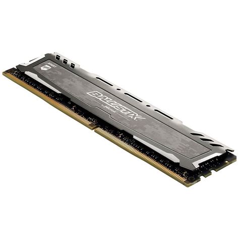 Crucial 8gb Ballistix Sport Lt Gray Ddr4 2666mhz Cl16 12v Pc Ram