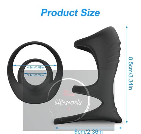 Cock Ring Penis Cover Silicone Sex Toys For Man Couples Sleeve Delay