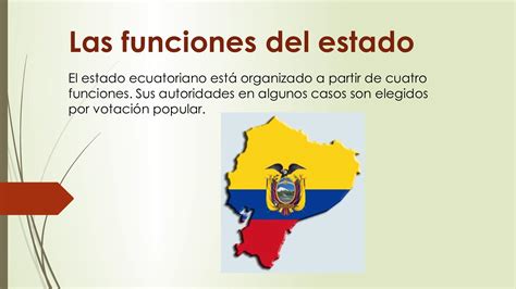 Calam O Las Funciones Del Estado