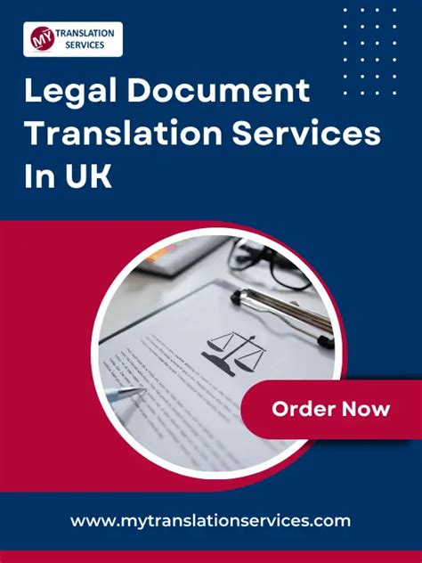 Legal Document Translation Services My Translation Services Uk