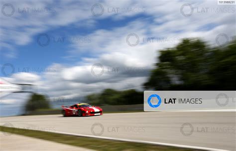 August Elkhart Lake Wisconsin Usa The Ferrari Of