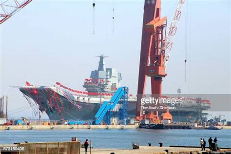 China Launches Its First Domestically Developed Aircraft Carrier At