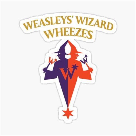 Weasley Wizard Wheezes Sticker For Sale By Altcarsten Redbubble