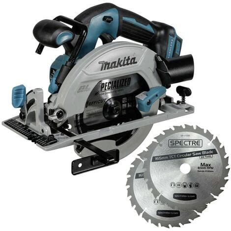 Makita DHS680Z 18v Lithium Brushless Circular Saw 165mm Bare 2 Extra