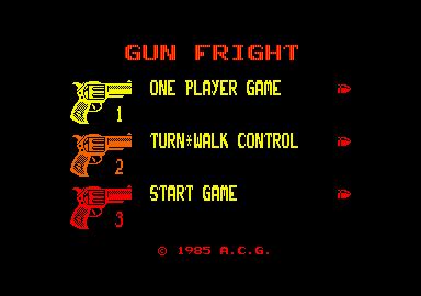 Gunfright Screenshots For Amstrad Cpc Mobygames