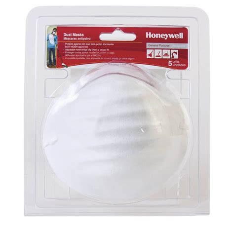 Honeywell Nuisance Particulate Disposable Dust Mask 5 Pack Rws 54000