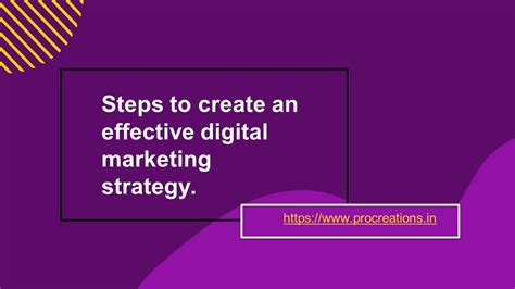 Ppt Steps To Create An Effective Digital Marketing Strategy Powerpoint Presentation Free To