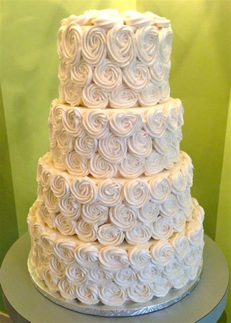 Rosette Wedding Cake Classy Girl Cupcakes