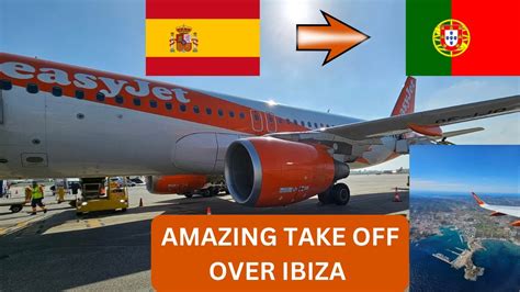 TRIP REPORT EASYJET CHEAP FLIGHT AMAZING TAKE OFF OVER IBIZA