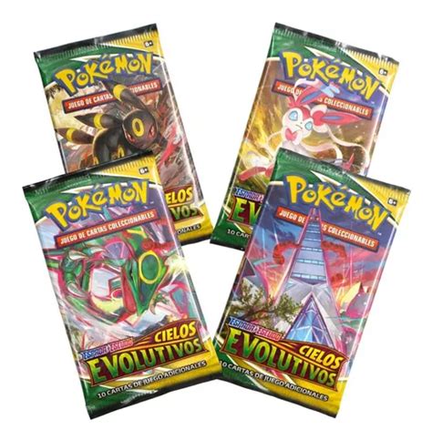 Pokémon Espada Y Escudo Cartas Colección Cielos Evolutivos Meses sin