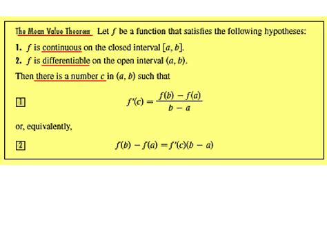 Solution The Mean Value Theorem And How Derivatives Affect The Shape Of A Graph Calculus