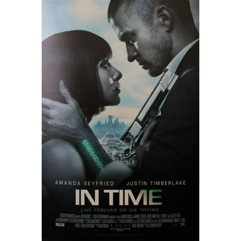 In Time Movie Poster 16"x24" Poster Medium Art Poster 16x24 - Walmart ...