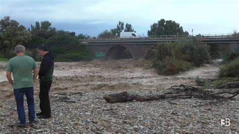 Cronaca Meteo Diretta Maltempo Sulla Costa Del Lazio La Piena Del