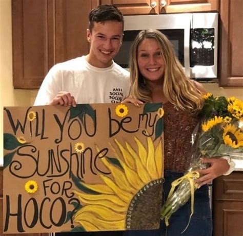 Sunflower Homecoming Poster