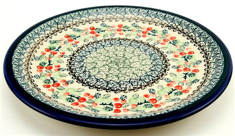 Plate Polish Pottery From Zaklady Boleslawiec Dining Serving Home