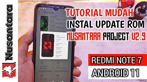 Cara Instal Update Custom Rom Gaming Nusantara Project V2 9 Di Xiaomi