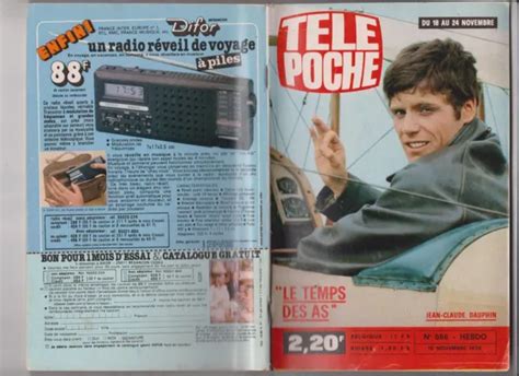 Tele Poche N Complet Jean Claude Dauphin Eur Picclick Fr