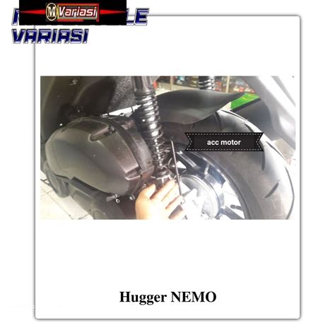 Hugger Fender Under Aerox 155 Lexi NEMO Shopee Thailand