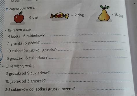 Rozwiaz Danie Klasa Podstawowa Zadanie W Za Aczniku Brainly Pl