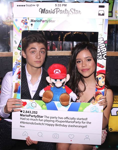 Jenna Ortega: Asher Angel Celebrates his 16th birthday -02 | GotCeleb