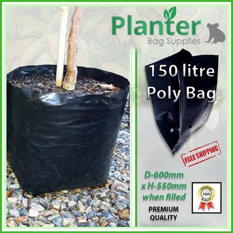 150 Litre Poly Planter Bag Plant Growbag FREE SHIPPING NZ