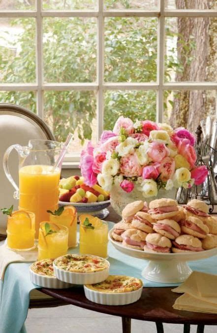 Wedding Day Food For Bridal Party Breakfast 33 New Ideas Easy Brunch Bridal Shower Food