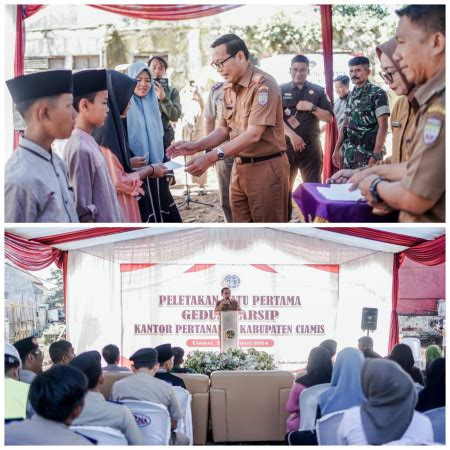 Sekda Ciamis Apresiasi Pembangunan Gedung Arsip Untuk Meningkatkan