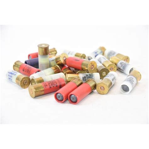 25 Rounds Mixed 12 Gauge Rifled Slug Ammunition