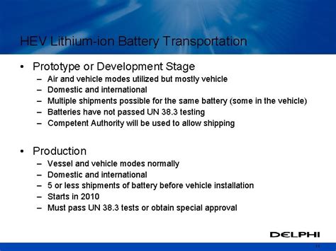 Un Lithiumion Battery Testing Vibration And