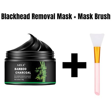 Bamboo Charcoal Blackhead Remover Mask Shrink Pores Oil Control Deep