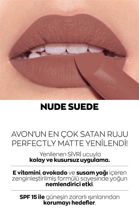 Avon Ultra Mat Ruj Nude Suede Ve Glimmerstick Dudak Kalemi Blushed Nude Paketi Fiyat Yorumlar