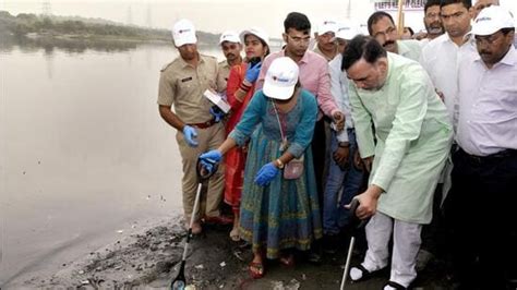 Delhi Govt Launches I Love Yamuna Drive To Clean River Latest News