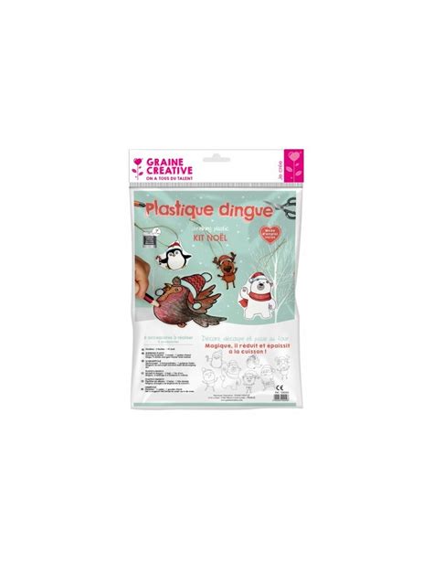 Plastique dingue graine créative 2 feuilles transparentes pour de