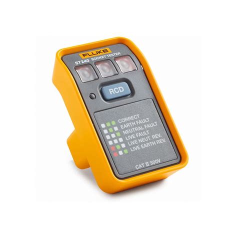 Fluke St240 Plus Gfci Socket Tester Isscouk