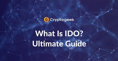 What Is An Ido Initial Dex Offering Meaning In Crypto