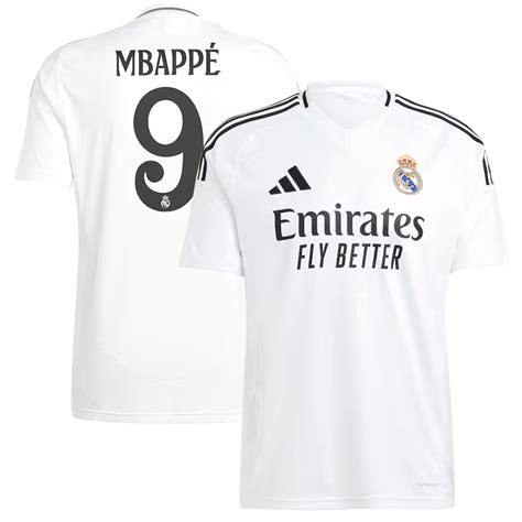 Cheap Kylian Mbapp Real Madrid Replica Home Jersey For Sale