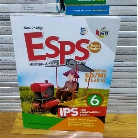 Jual Buku Esps Ips Sd Mi Kelas Vi Revisi Penerbit Erlangga Shopee