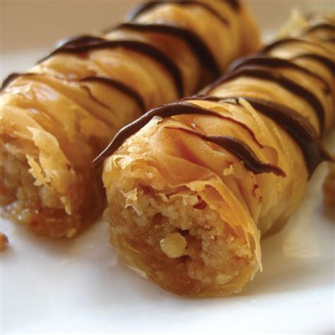 Baklava Fingers Choc Yiayia S Kitchen