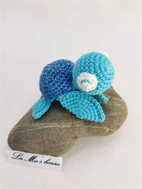 Tortue De Mer Amigurumi Kawaii Fait Main Au Crochet La Mu S Heure