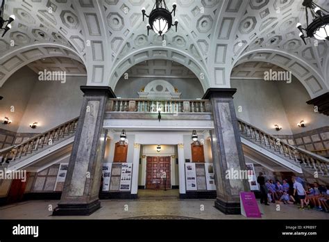 The Main Hall Of The Town Hall In Brisbane Australia Stock Photo Alamy