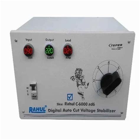 Rahul C Ad V Kva Single Phase Digital Autocut Voltage