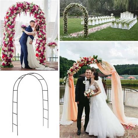 Arche De Jardin En M Tal Arche De Mariage Pour Support De Plantes