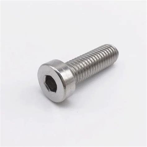 Stainless Steel Full Thread Low Head Allen Cap Screws Size Standard