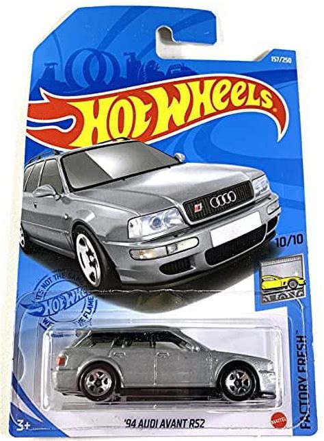 Hot Wheels 94 Audi Avant RS2 Silver 2021 Factory Fresh Walmart