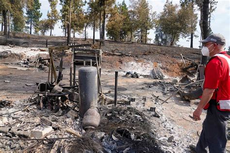 Red Cross Helping As Wildfires Burn Across Multiple States