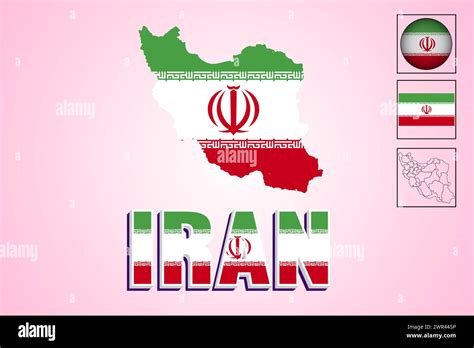 Iran Country Map Stock Vektorgrafiken Kaufen Alamy